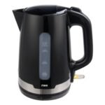 Kettle, Electric, Plastic, 1.7L, Cordless, Black-Mika