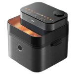 Mika Air Frier, Steam & Fry, 7.3L Black MAFSD1107