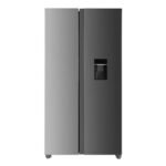 MIKA Fridge, 529L, 2 Door Side By Side, No Frost, INVERTER Compressor, Inox Line Brush MRNF2DW529XLBV