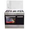 RAMTONS 4GAS + 2 ELECTRIC 90X60 INOX COOKER- RF/498