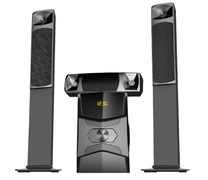 RAMTONS 3.1CH TALLBOY 90W SUBWOOFER - RA/105