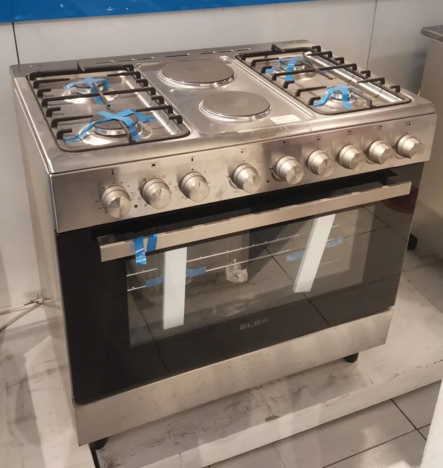Elba 4 Gas and 2 Electric Plates Cooker-EB/265