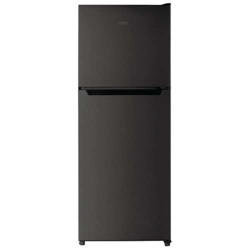 MIKA Fridge, 202L, 2 Door Top Mount Freezer, No Frost, INVERTER Compressor, Inox Dark Matt MRNF202XDMV