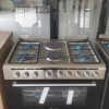 Ramtons 4 Gas + 2 Electric Plates, 90x60, Inox Cooker- RC/598