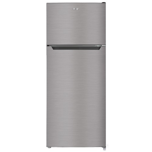 MIKA Fridge, 348L, 2 Door Top Mount Freezer, No Frost, INVERTER Compressor, Inox Line Brush MRNF348XLBV