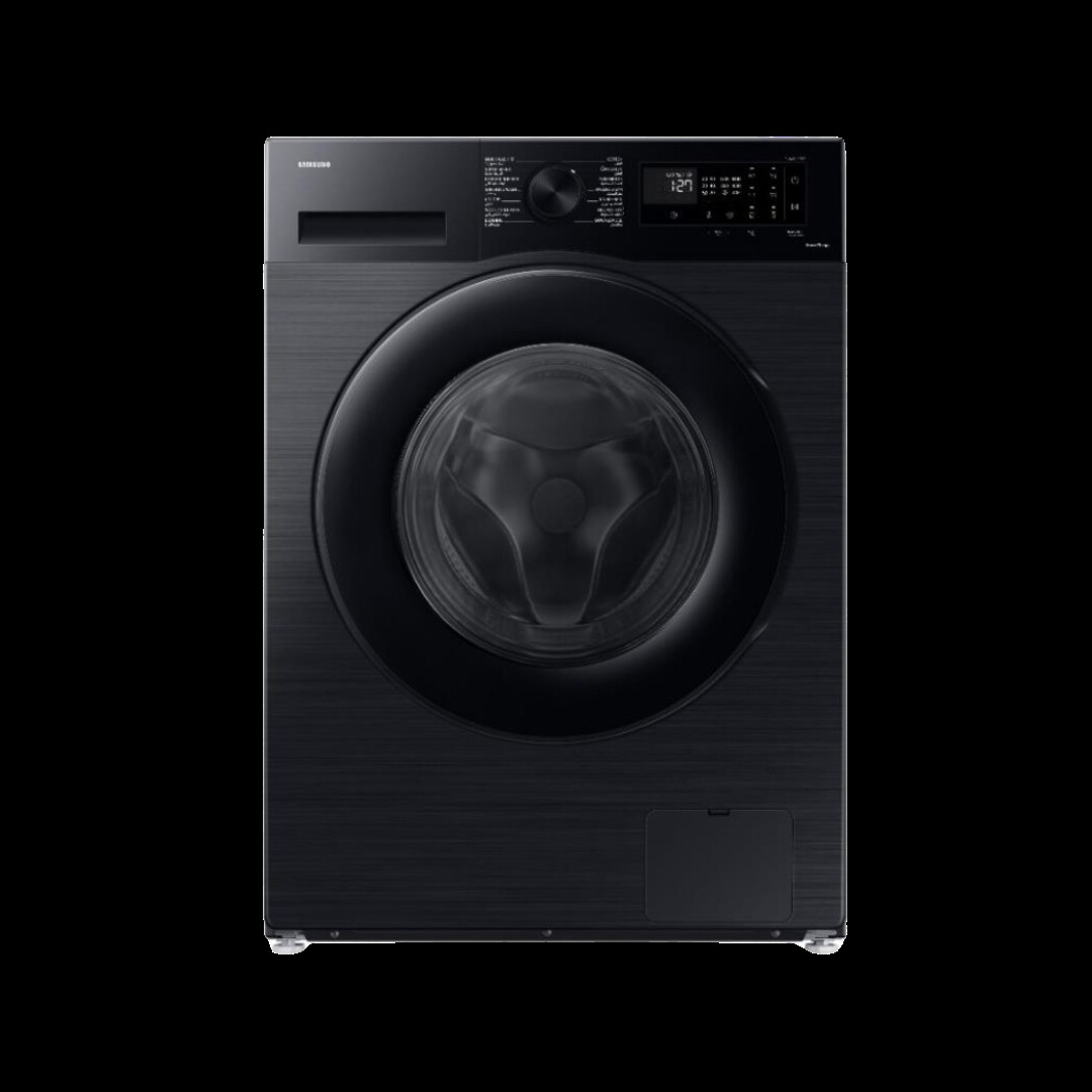 SAMSUNG Washing Machine, 11Kg, Front Load Washer, INVERTER Motor, Black WW11CGC04DABNQ