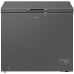 SAMSUNG Chest Freezer, 198L, Aluminium Inner, Dark Grey RI70F20V2GAUT
