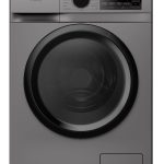 MIKA Washing Machine, 8kg, INVERTER Motor, Front Load, Dark Silver MWAFS13408DSV